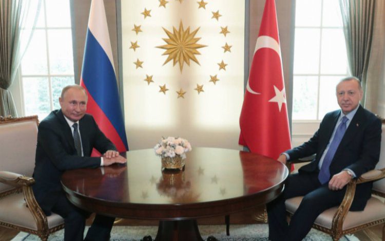 Erdoğan-Putin görüşmesi yapıldı Erdoğan-Putin görüşmesi yapıldı