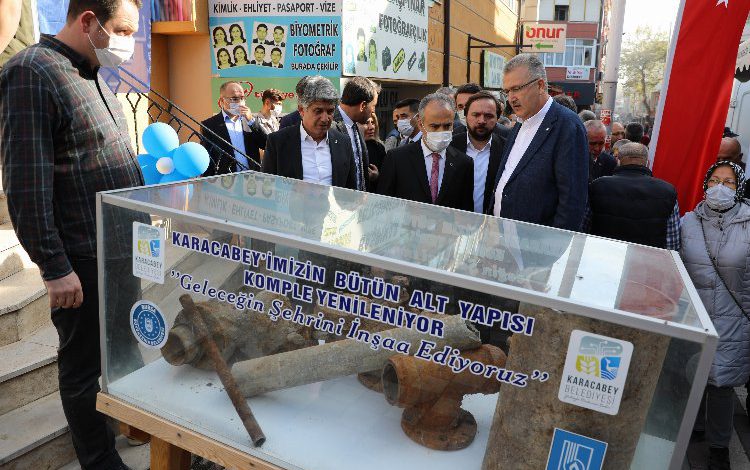 Bursa Büyükşehir’den Karacabey’in alt yapısına köklü yenileme Bursa Büyükşehir’den Karacabey’in alt yapısına köklü yenileme