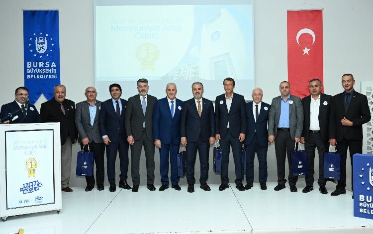 Bursa Büyükşehir’de personelin ‘en’lerine ödül