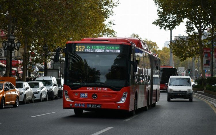 Yeni EGO otobüsleri Başkent yollarında