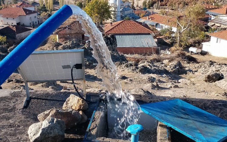 Manisa Demirci’de Yeğenler sağlıklı suya kavuştu