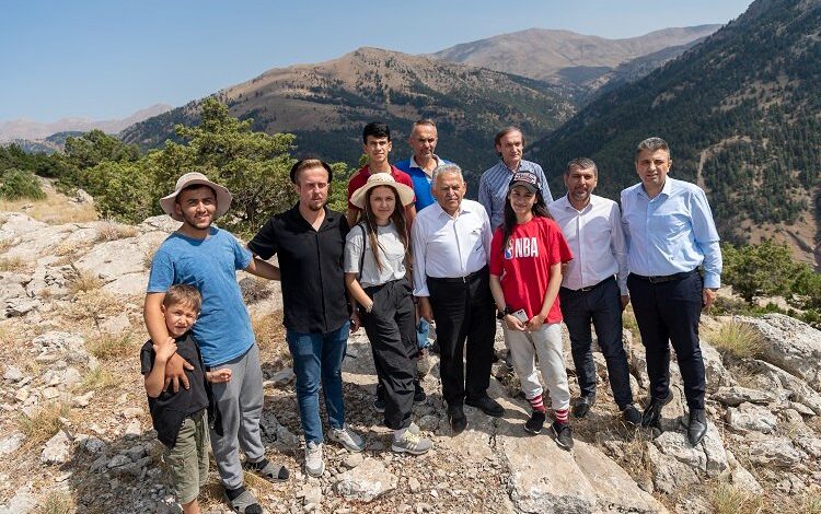 Kıpız Kanyonu göz kamaştırıyor Kıpız Kanyonu göz kamaştırıyor