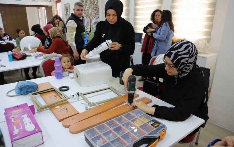 Mihalıççıklı kadınlar tamir kursunu başarıyla tamamladı