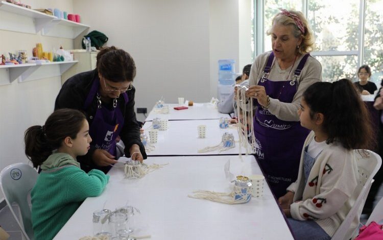İzmitli çocuklardan Workshoplara yoğun ilgi