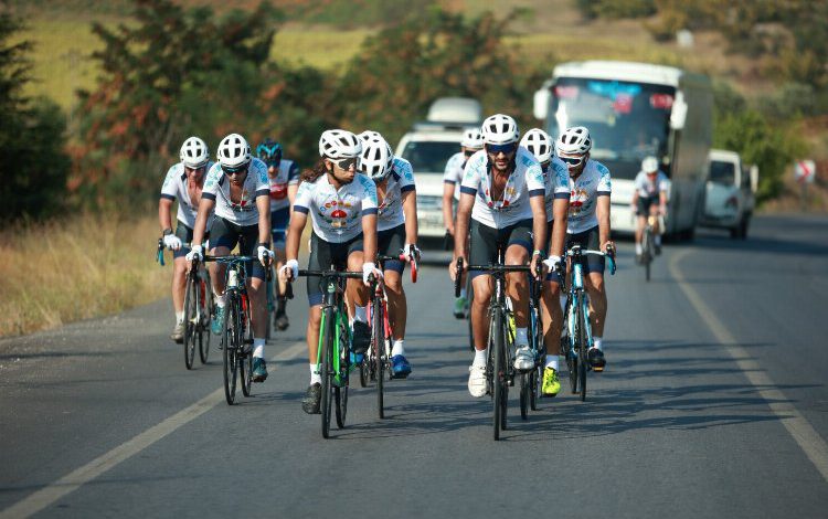Malazgirt Zaferi için yola çıkan bisikletçiler Malatya’da