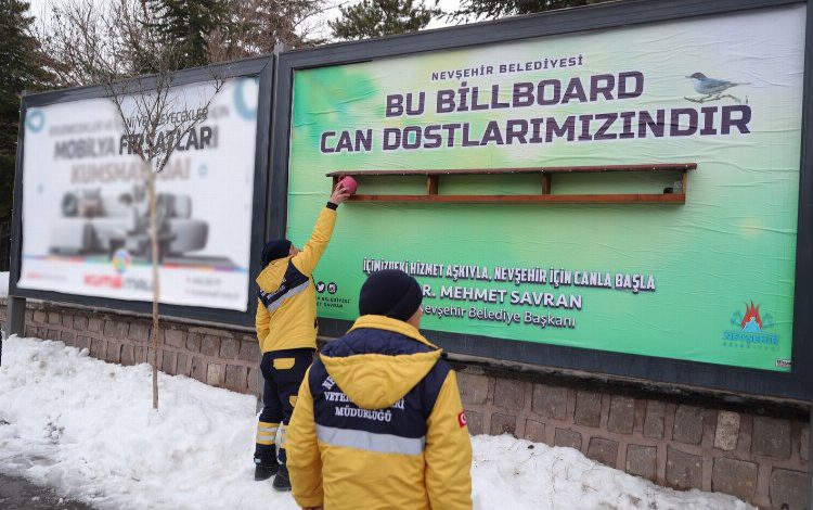 Nevşehir Belediyesi can dostları unutmadı Nevşehir Belediyesi can dostları unutmadı
