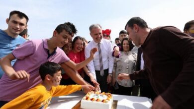 Bursa İnegöl’de sevgi ‘engel’ olmadı