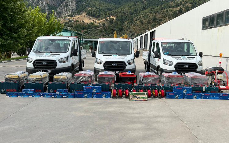 Manisa Büyükşehir’in araç filosuna 2 milyon liralık takviye