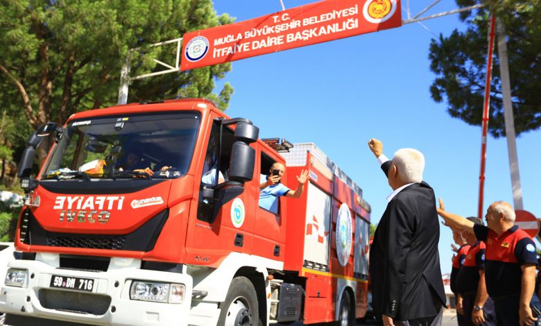Alev savaşçıları Muğla’dan alkışlarla uğurlandı Alev savaşçıları Muğla’dan alkışlarla uğurlandı