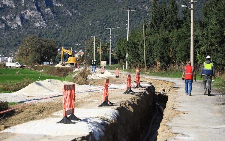 Muğla Büyükşehir’den altyapı atılımı Muğla Büyükşehir’den altyapı atılımı