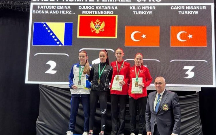 Nisanur Çakır Slovenya’dan madalya ile döndü