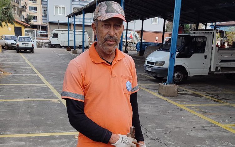 Muğla Milas’ta temizlik görevlisinin örnek davranışı