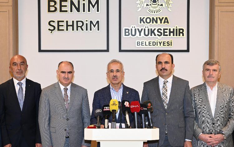 Bakan Uraloğlu: Konya lojistikte önemli üssümüz Bakan Uraloğlu: Konya lojistikte önemli üssümüz