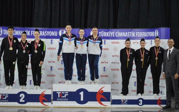 Manisalı cimnastikçiler zirvede Manisalı cimnastikçiler zirvede