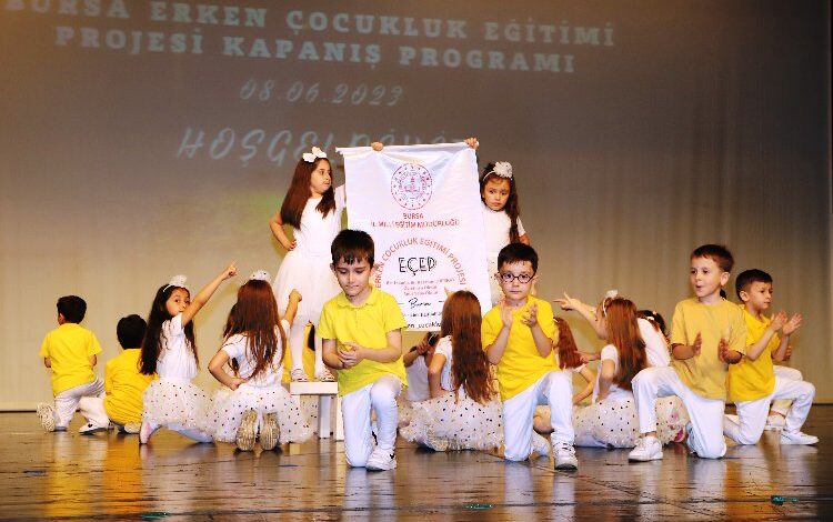 Bursa’da ‘Erken Çocukluk Eğitimi Projesi’ tamamlandı