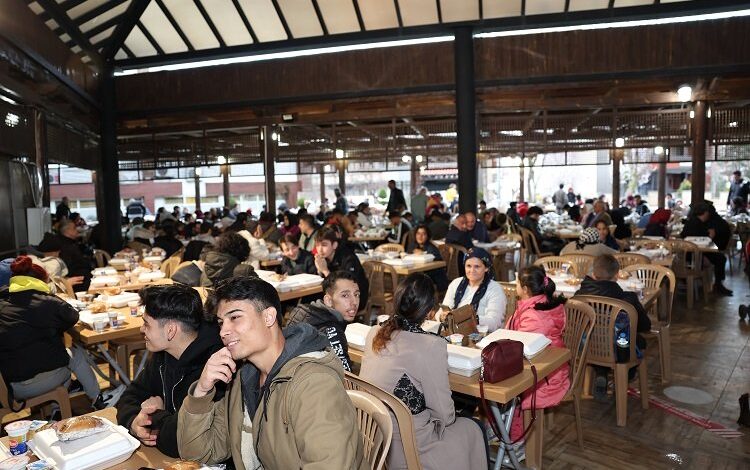 Kayseri gönül sofrası her yere açtı Kayseri gönül sofrası her yere açtı