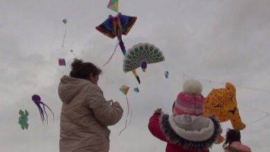 Gazzeli çocuklar için Mardin semalarında uçurdular