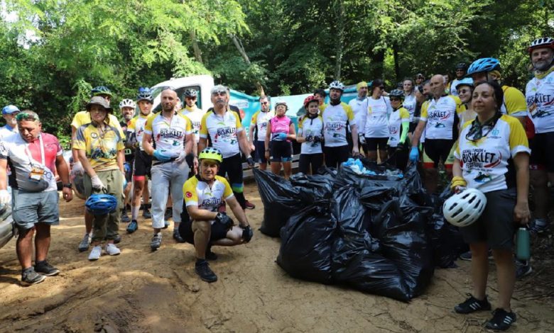 Kocaeli Turizm ve Bisiklet Festivali’nde çevre bilinci aşılandı