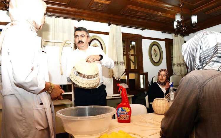 Bursa’da YILMEK kursiyerlerine Başkan’dan ziyaret