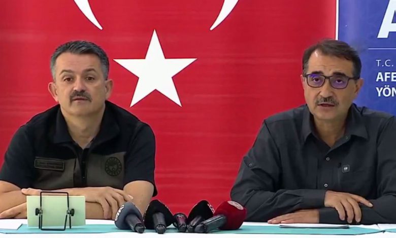 Bakanlar açıkladı: Yerleşim yerlerinde tehdit yok Bakanlar açıkladı: Yerleşim yerlerinde tehdit yok