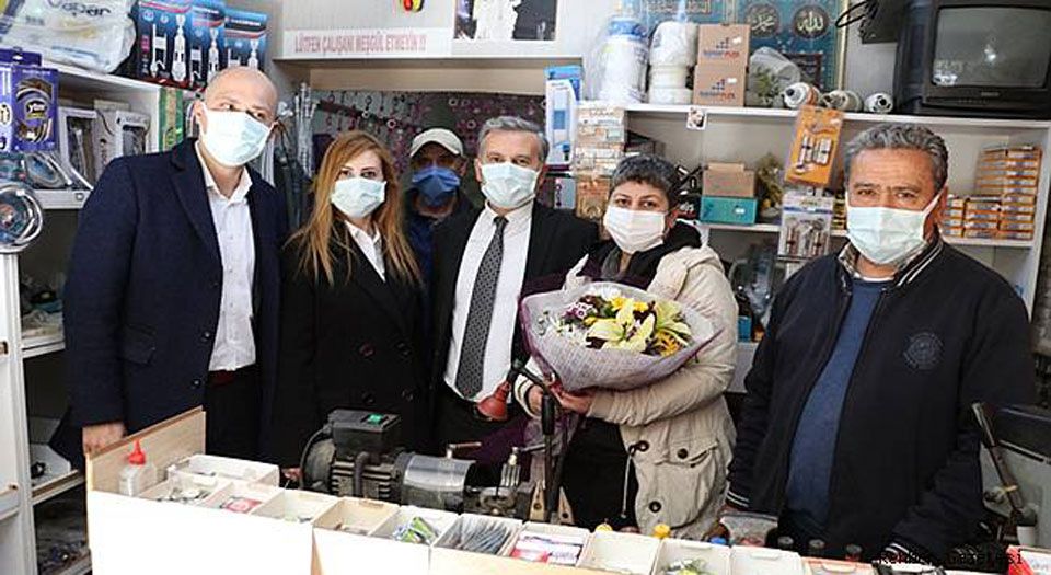 Aydın Söke’de 8 farklı meslek grubundan kadınlara ziyaret