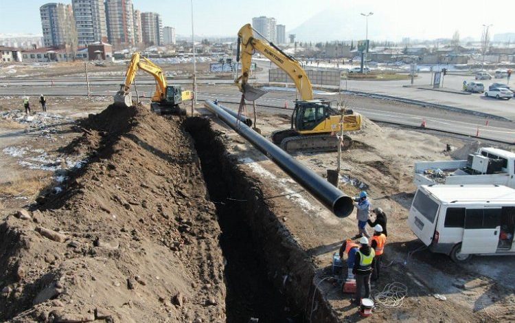 KASKİ’den Melikgazi’ye 45 milyon liralık yatırım KASKİ’den Melikgazi’ye 45 milyon liralık yatırım