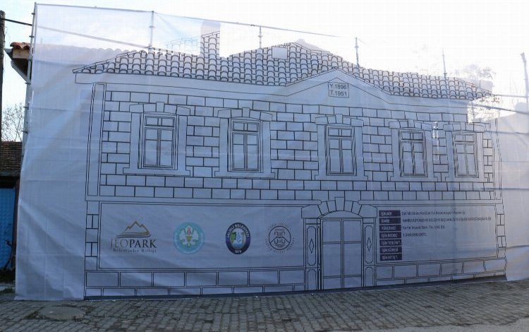 Manisa Salihli’de Atatürk Evi’nde restorasyon sürüyor Manisa Salihli’de Atatürk Evi’nde restorasyon sürüyor