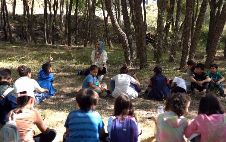 Sille Tabiat Okulu farklı ufuklar açıyor Sille Tabiat Okulu farklı ufuklar açıyor