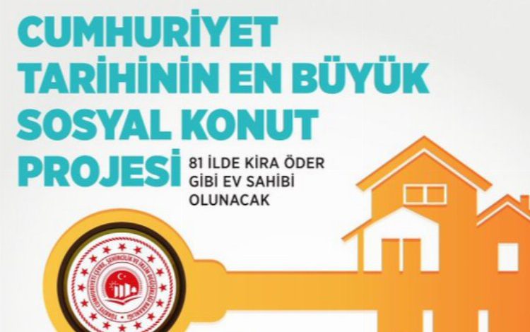 Sosyal konut için tarih belli oldu