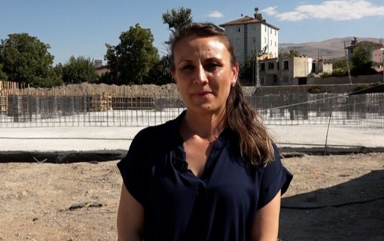 Arslantepe Karşılama Merkezi çalışmaları sürüyor Arslantepe Karşılama Merkezi çalışmaları sürüyor