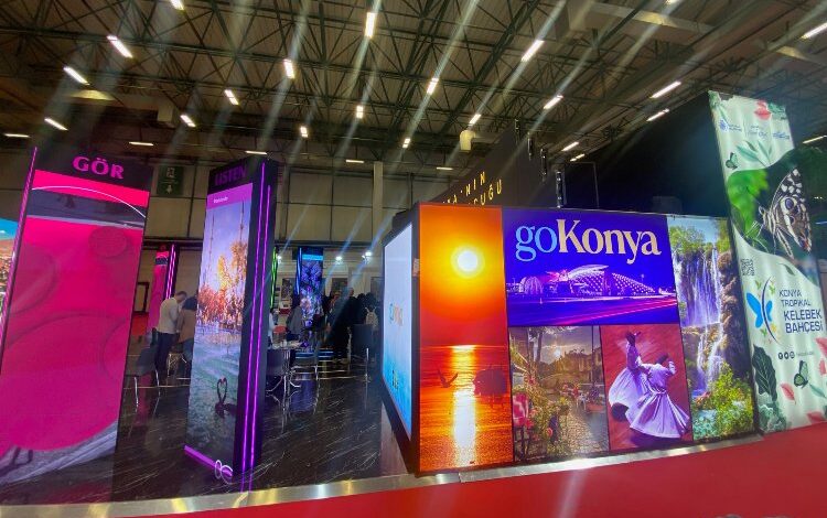 ‘goKonya’ standı fuarın en iyisi seçildi ‘goKonya’ standı fuarın en iyisi seçildi