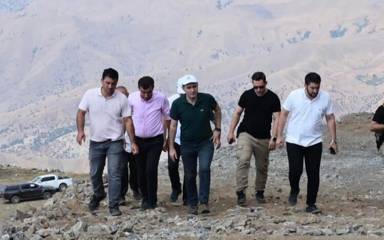 Mereto Dağı’nın zirvesine yol açılıyor