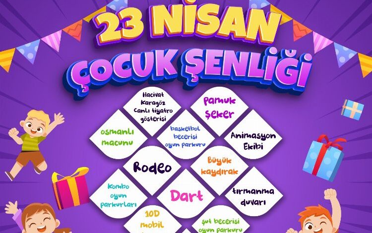 Nevşehirli çocuklara 23 Nisan hediyesi