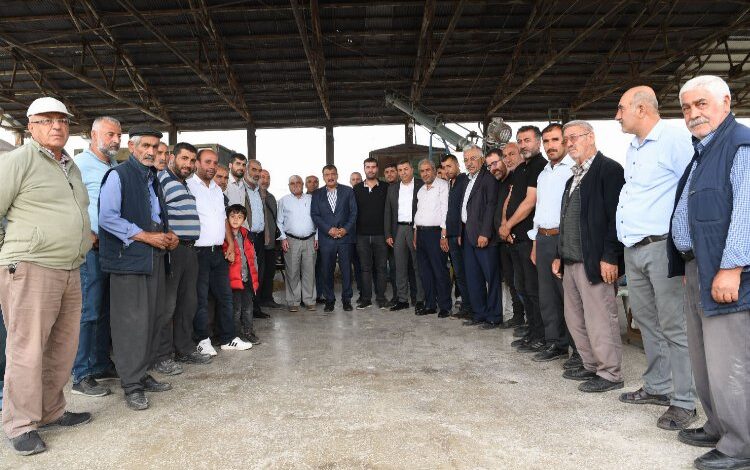 Malatya’da Başkan Gürkan’dan Buğday Pazarı’na ziyaret Malatya’da Başkan Gürkan’dan Buğday Pazarı’na ziyaret