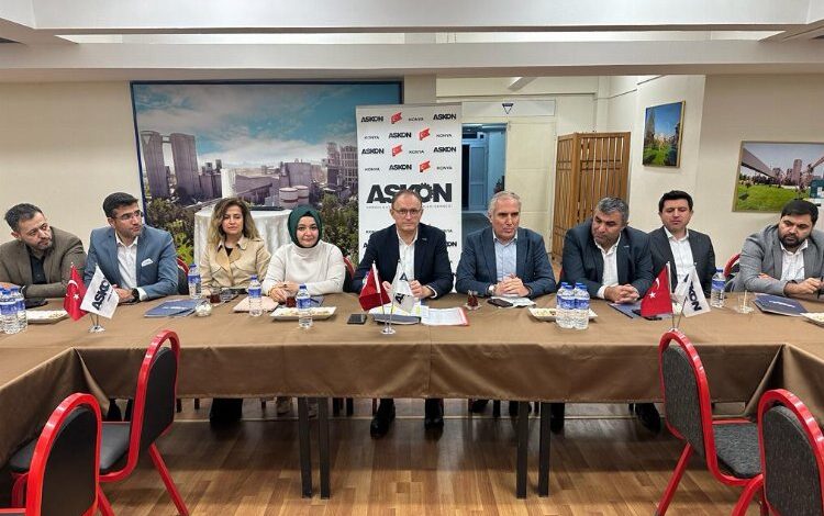 Konya Çimento ASKON yönetimini ağırladı Konya Çimento ASKON yönetimini ağırladı