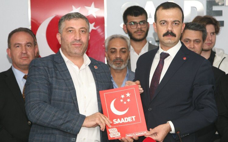 Saadet Partisi Bursa’dan Büyükşehir Belediyesi’ne ilk talip çıktı