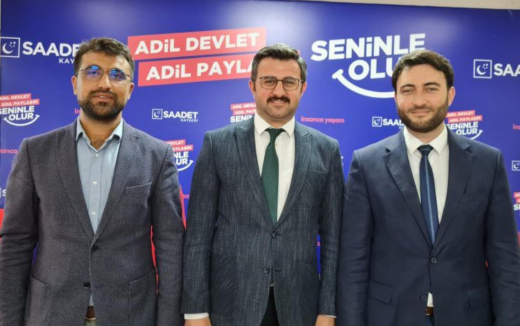Saadet Kayseri’de seçim heyecanı Saadet Kayseri’de seçim heyecanı