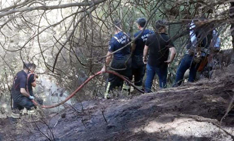 Manisa Alaşehir’de yangın kontrol altına alındı Manisa Alaşehir’de yangın kontrol altına alındı