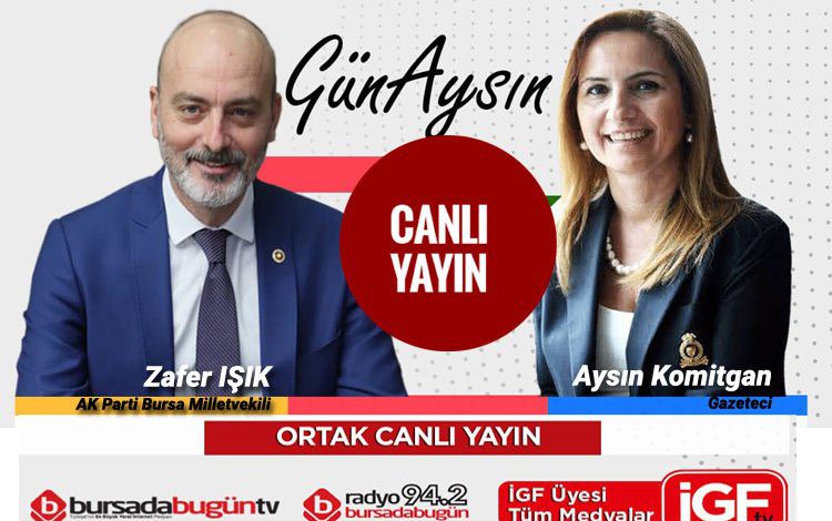 AK Parti Bursa Milletvekili Zafer Işık, İGF TV canlı yayında AK Parti Bursa Milletvekili Zafer Işık, İGF TV canlı yayında