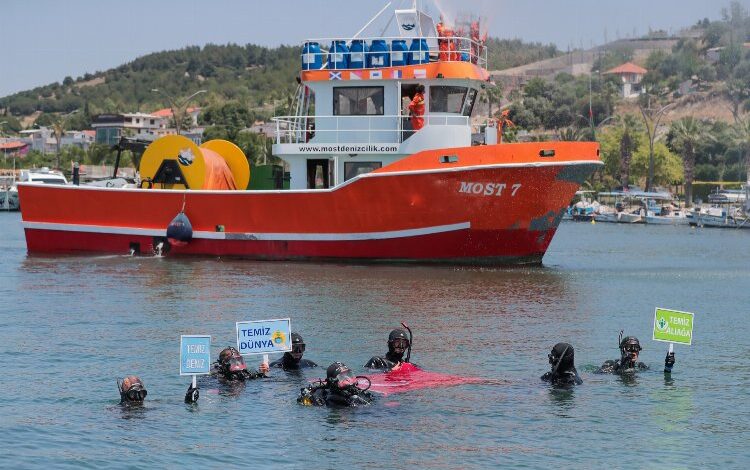 İzmir Aliağa’da ‘deniz’den farkındalık İzmir Aliağa’da ‘deniz’den farkındalık