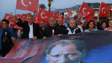 İzmir Güzelbahçe’de 19 Mayıs coşkusu