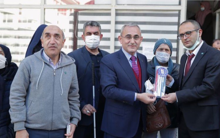 Kütahya’da Görme Engelli Dernekleri ziyaret edildi