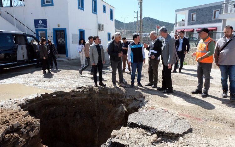Başkan Aras’tan alt ve üst yapı çalışmalarına yakın mercek Başkan Aras’tan alt ve üst yapı çalışmalarına yakın mercek