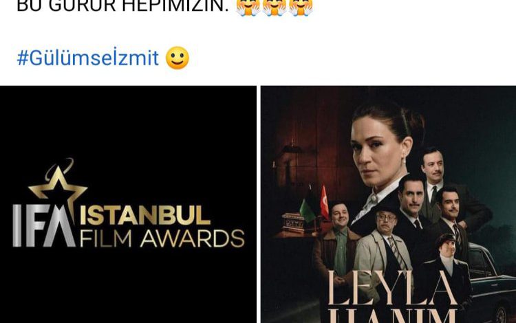 Leyla Hanım’a bir ödül daha Leyla Hanım’a bir ödül daha