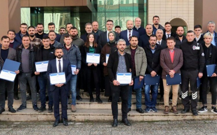 BTÜ’nün kahramanlarına teşekkür belgesi