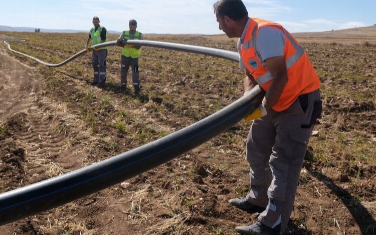 Yazıdere’ye yeni içme suyu hattı
