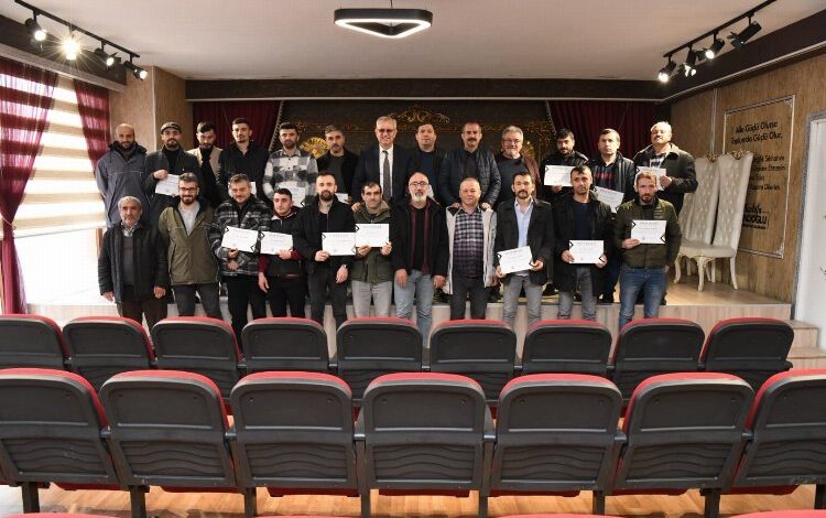 Madencilere onur belgesi