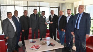 Kula heyetinden Başkan Ergün’e ziyaret