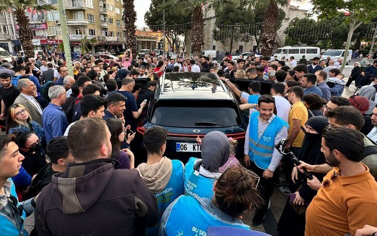 Aydın’da TOGG izdihamı