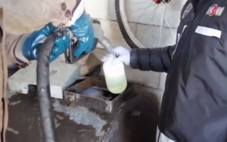 1 milyon litre kaçak akaryakıta ‘Çengel’